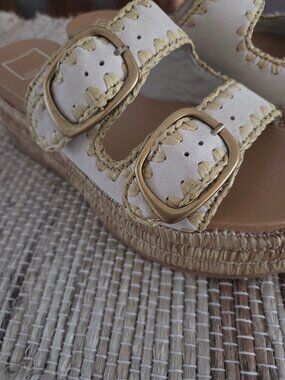 Dolce Vita Wanika Espadrille sandal in Sand Nubuck Size 7.5